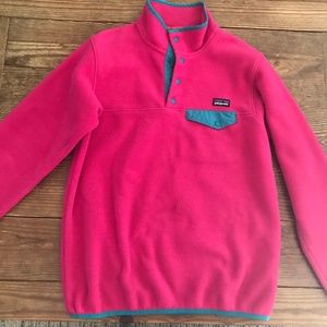 Patagonia 1/4 button fleece pullover